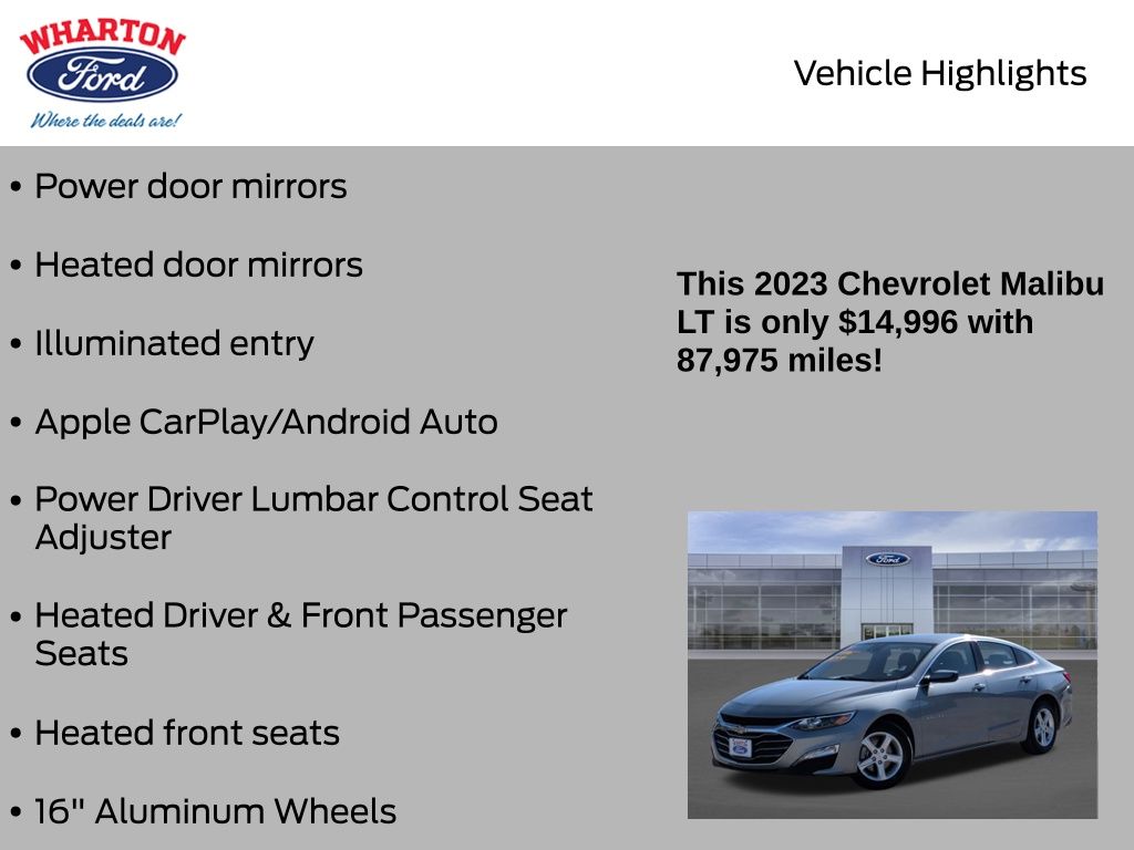 2023 Chevrolet Malibu LT - 9