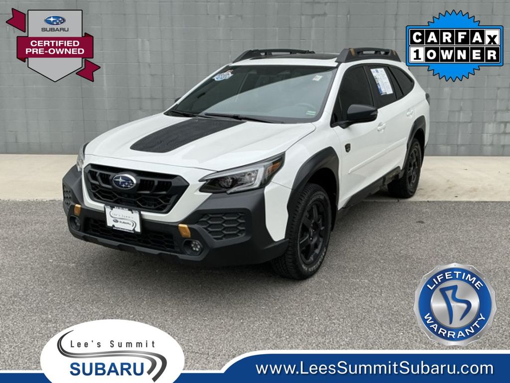 Crystal White Pearl 2025 Subaru Outback SUV / Crossover All-Wheel Drive Continuously Variable Transmission