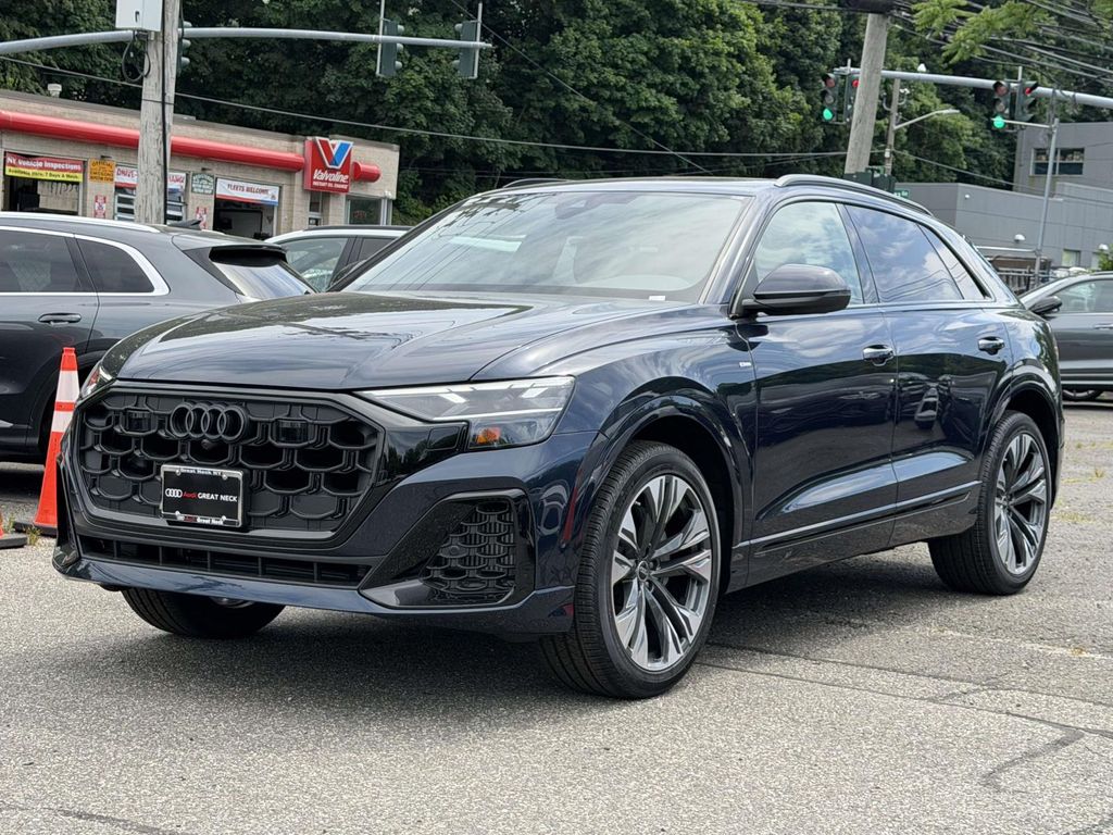 Blue Metallic 2026 Audi Q8 quattro Premium Plus 55 TFSI SUV / Crossover All-Wheel Drive 8-Speed Automatic
