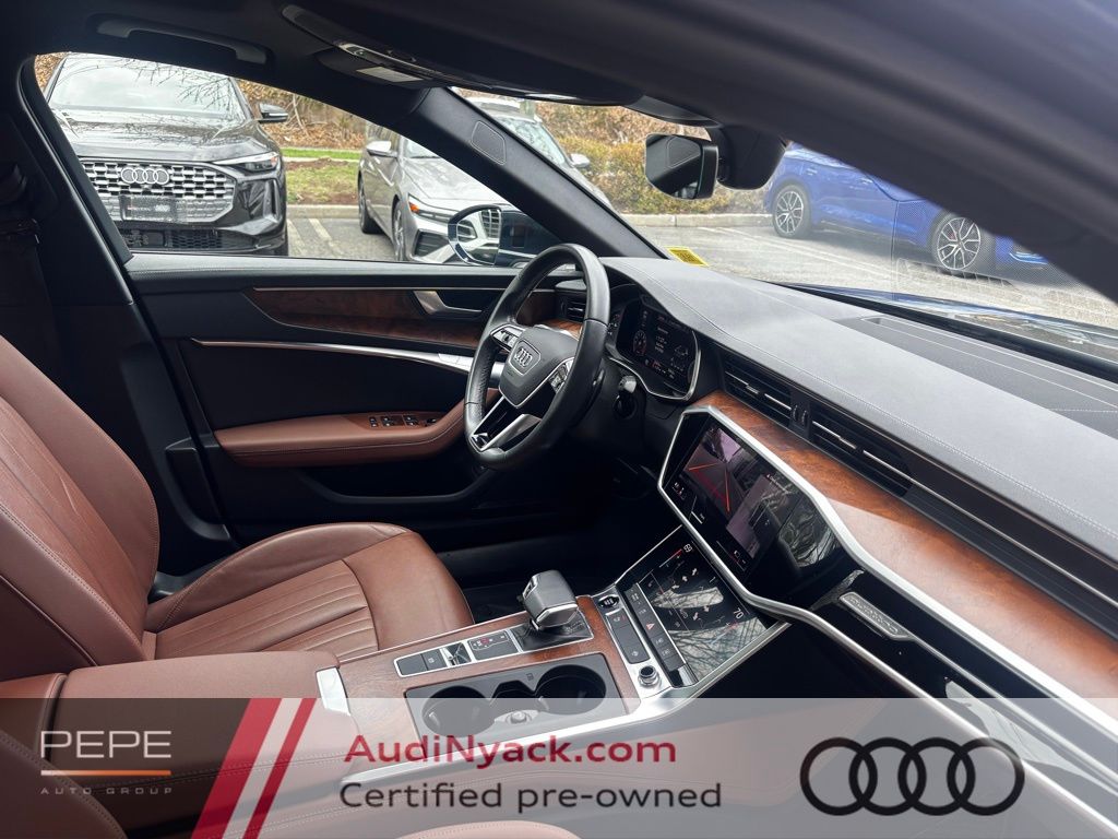 Certified Used 2023 Blue Audi Premium Plus image 16