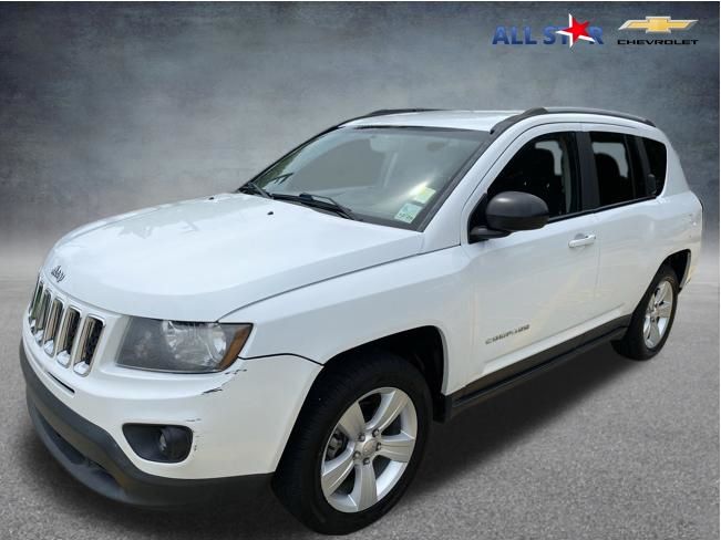 Bright White Clearcoat 2016 Jeep Compass Sport SUV / Crossover Front-Wheel Drive Continuously Variable Transmission