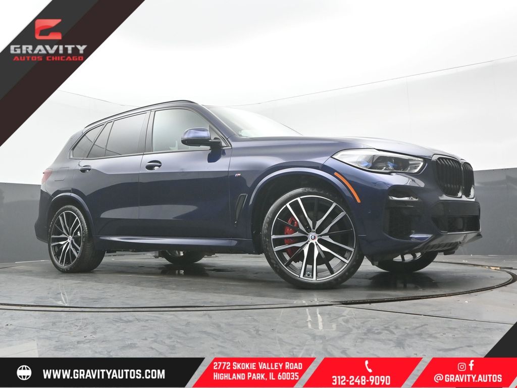 Tanzanite Blue II Metallic 2023 BMW X5 M50i xDrive AWD SUV / Crossover All-Wheel Drive 8-Speed Automatic