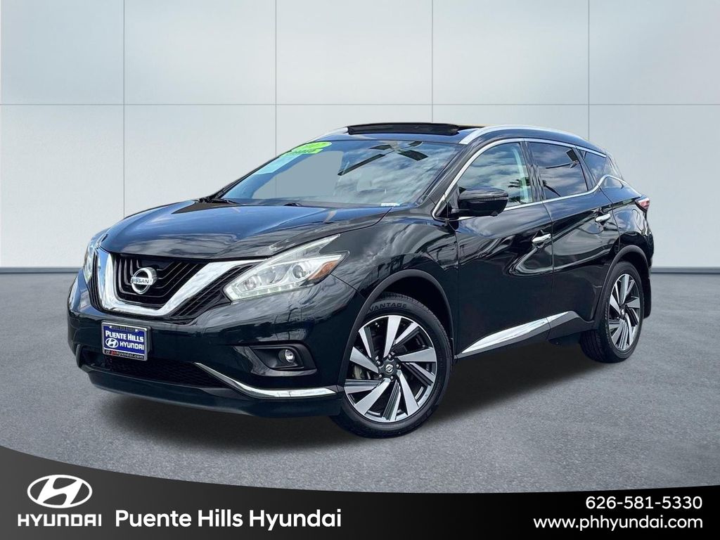 Gray (Magnetic Black Metallic) 2017 Nissan Murano SUV / Crossover Front-Wheel Drive Continuously Variable Transmission