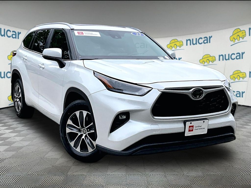 Pearl 2023 Toyota Highlander SUV / Crossover All-Wheel Drive 8-Speed Automatic