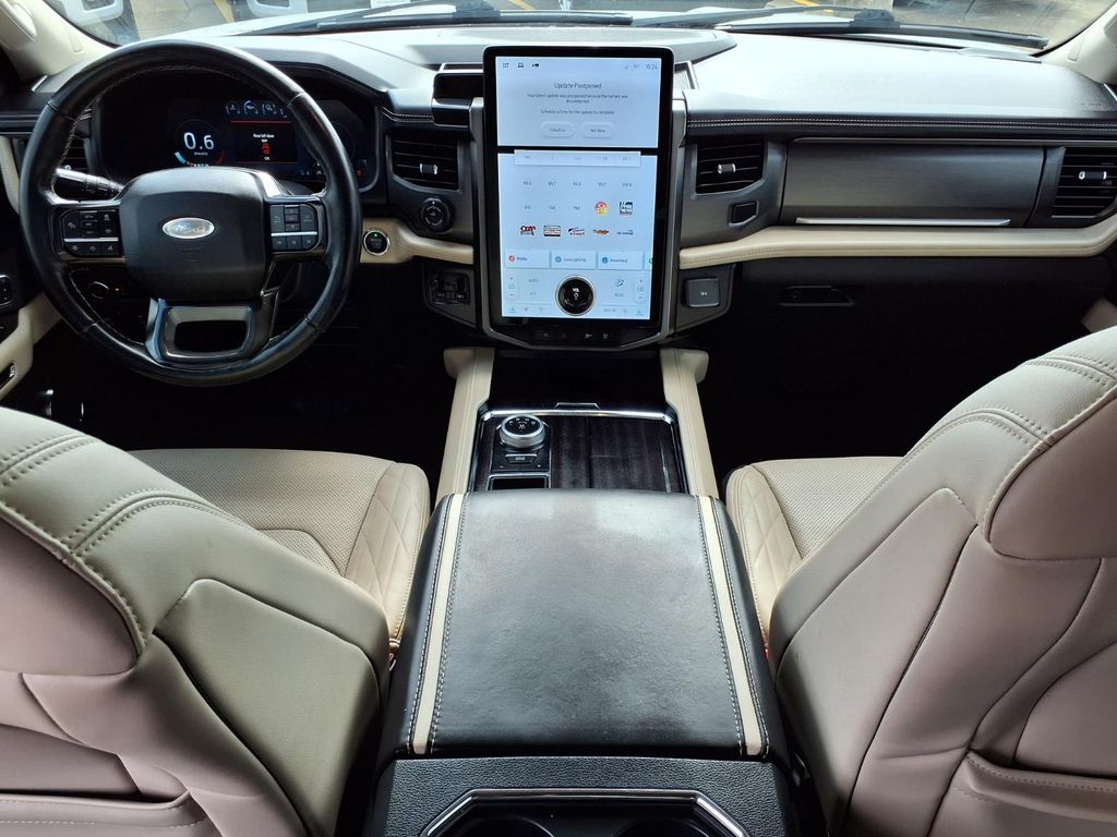 2023 Ford Expedition Platinum White at Texan Dodge Chrysler Jeep Ram