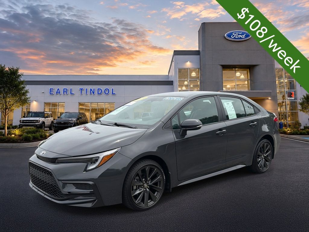 Underground 2025 Toyota Corolla Sedan Front-Wheel Drive Continuously Variable Transmission
