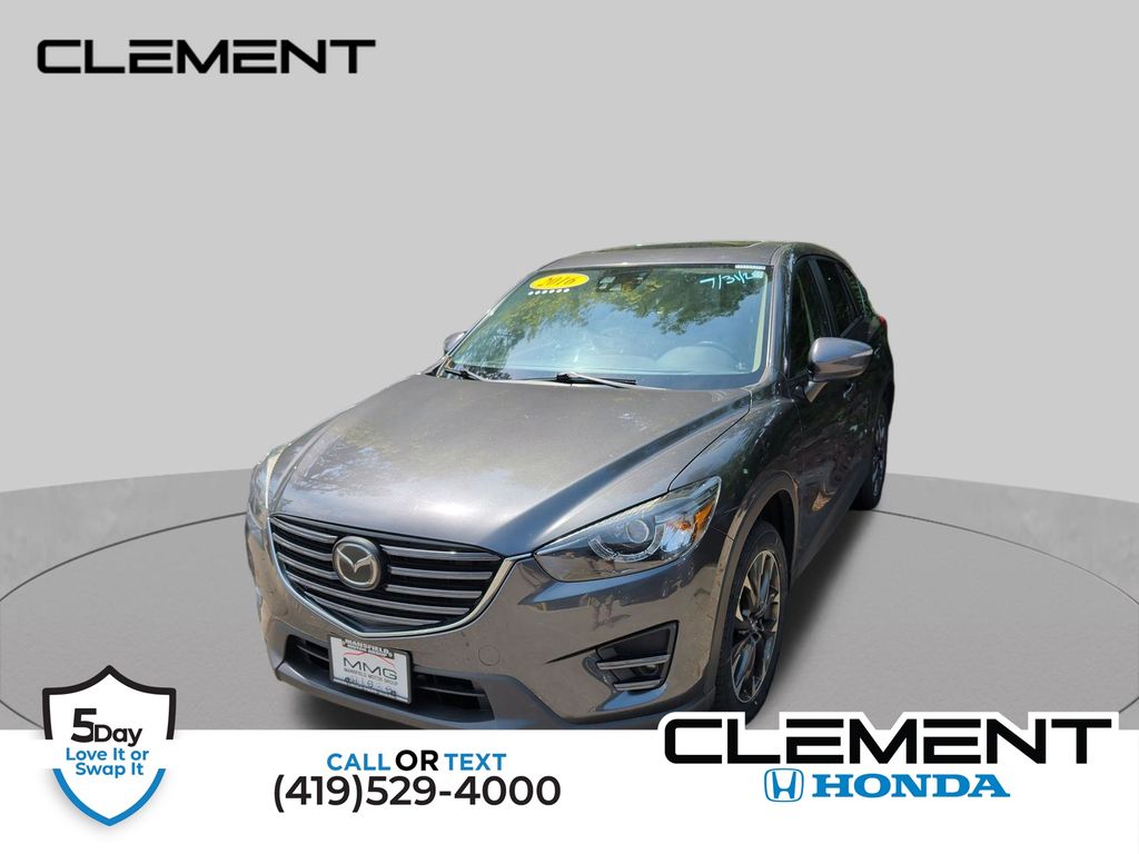 Meteor Gray Mica 2016 Mazda CX-5 SUV / Crossover All-Wheel Drive 6-Speed Automatic