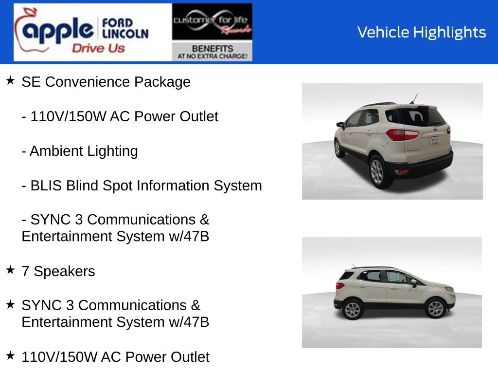 2020 Ford EcoSport SE