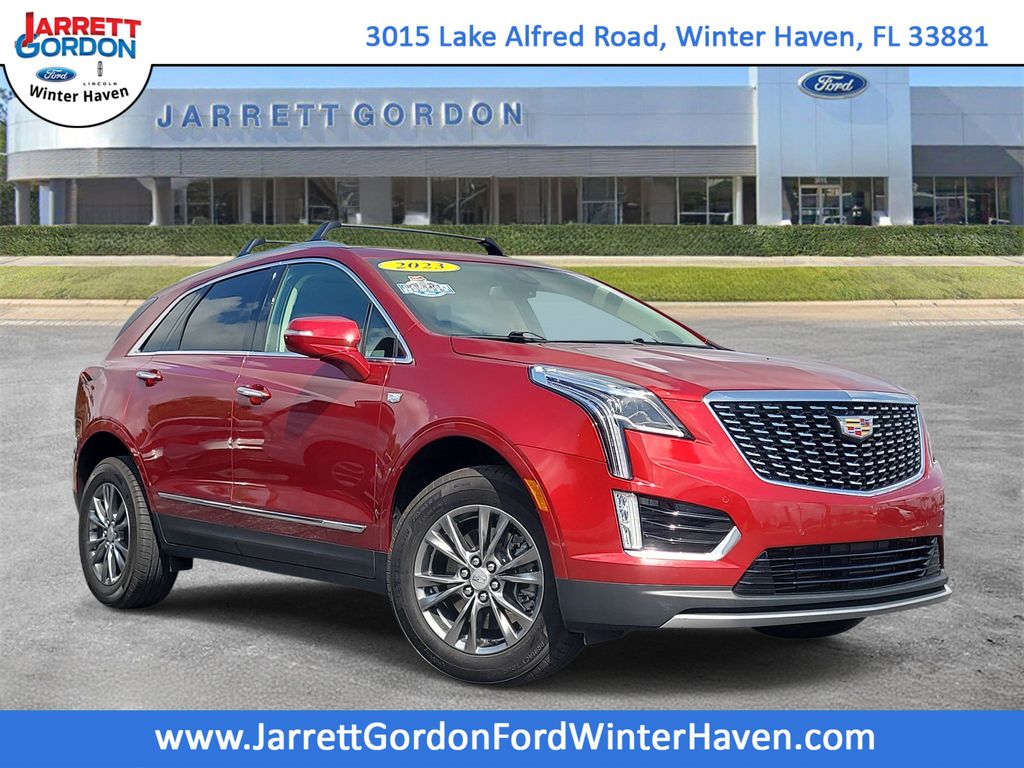 Radiant Red Tintcoat 2023 Cadillac XT5 Premium Luxury FWD SUV / Crossover Front-Wheel Drive 9-Speed Automatic