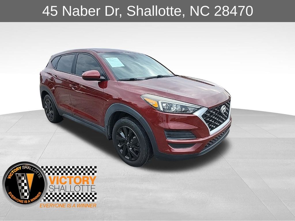 Gemstone Red 2020 Hyundai Tucson SE AWD SUV / Crossover All-Wheel Drive 6-Speed Automatic
