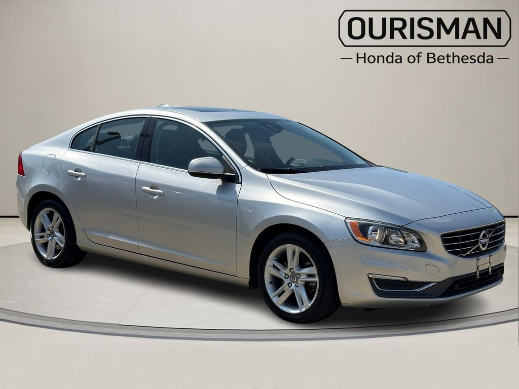 Bright Silver Metallic 2015 Volvo S60 2015.5 T5 Premier Sedan Front-Wheel Drive Automatic