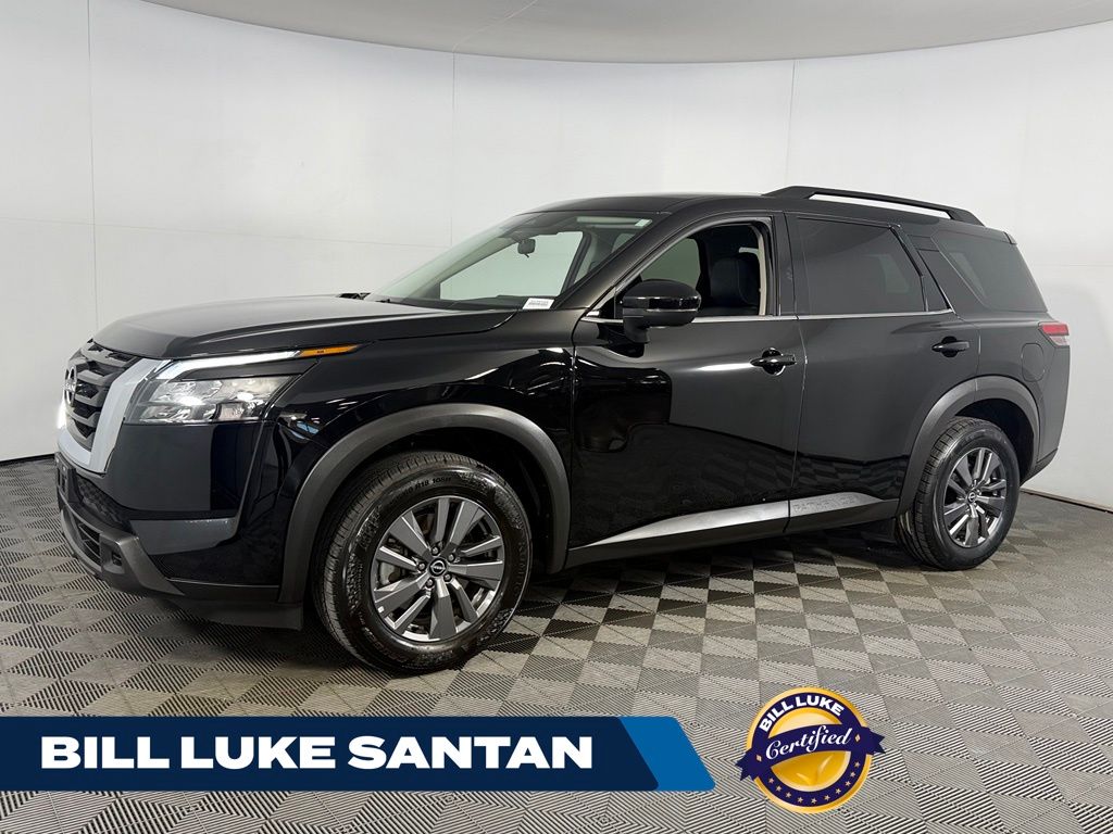Super Black 2025 Nissan Pathfinder SUV / Crossover Front-Wheel Drive 9-Speed Automatic