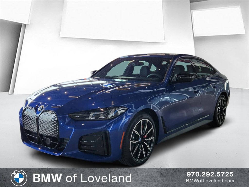 Portimao Blue Metallic 2026 BMW i4 xDrive40 Gran Coupe AWD Sedan All-Wheel Drive Automatic