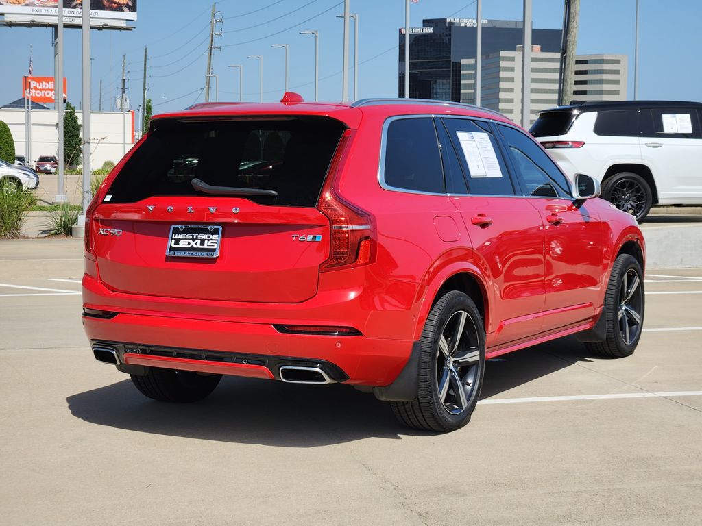 2019 Volvo XC90 T6 R-Design Red at DeMontrond Automotive Group