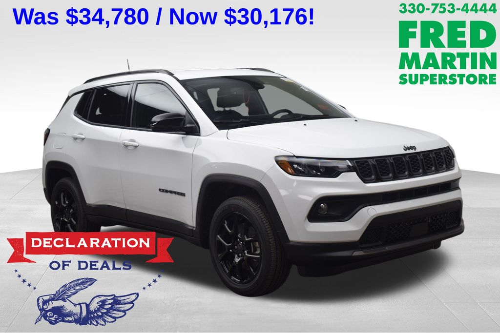new 2026 Jeep Compass car, priced at $30,176