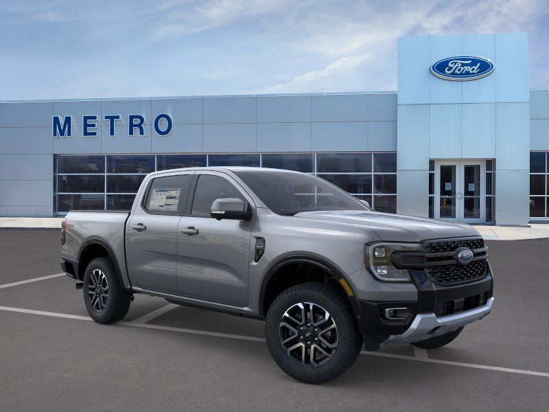 Carbonized Gray Metallic 2025 Ford Ranger Pickup Truck Four-Wheel Drive Automatic