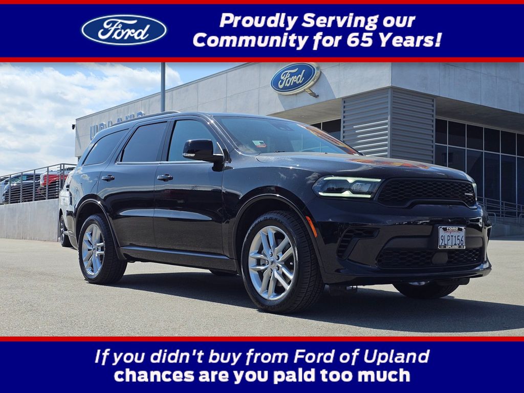 DB Black Crystal Clearcoat 2024 Dodge Durango SUV / Crossover All-Wheel Drive 8-Speed Automatic