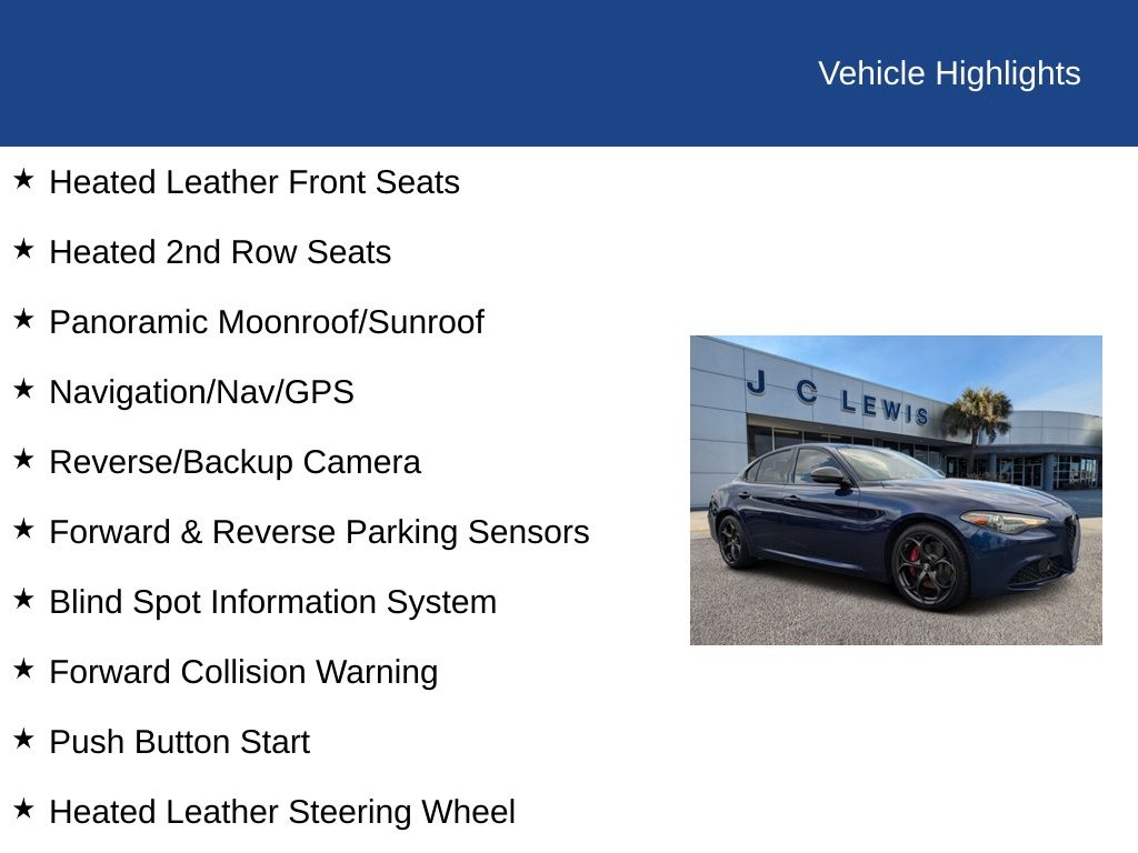 2019 Alfa Romeo Giulia AWD