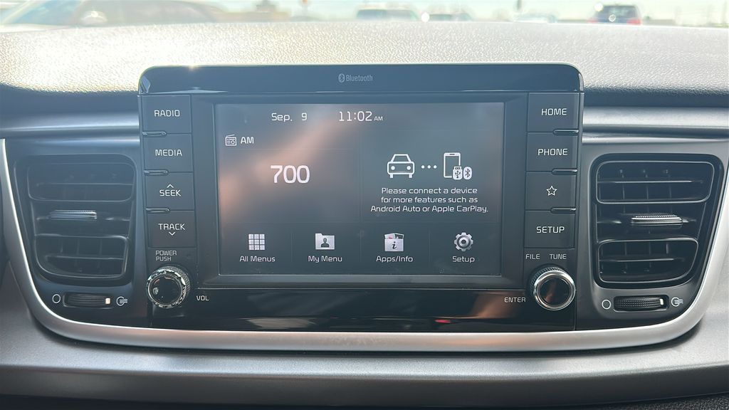 2019 Kia Rio S White at Emmons Autoplex