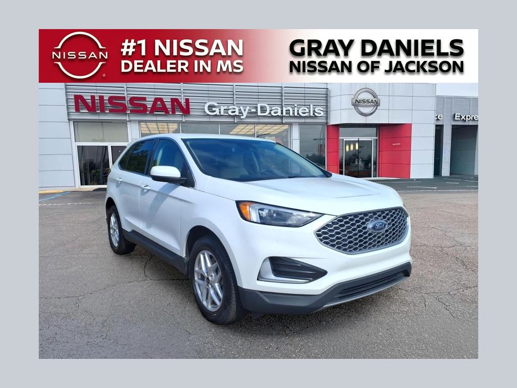 Oxford White 2023 Ford Edge SEL AWD SUV / Crossover All-Wheel Drive 8-Speed Automatic