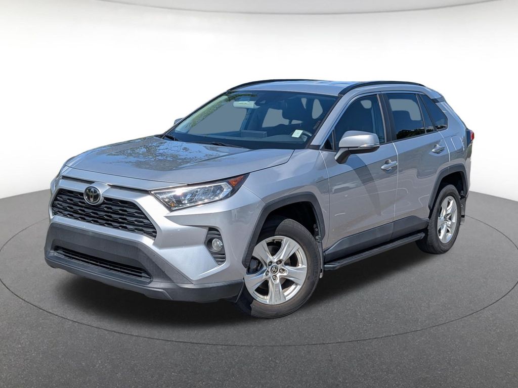 Silver Sky Metallic 2021 Toyota RAV4 SUV / Crossover Front-Wheel Drive 8-Speed Automatic