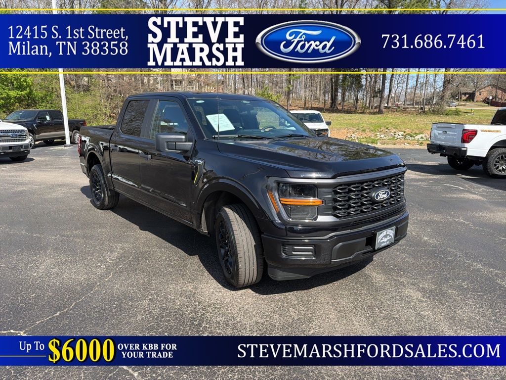 Agate Black Metallic 2025 Ford F-150 Pickup Truck 4X2 Automatic