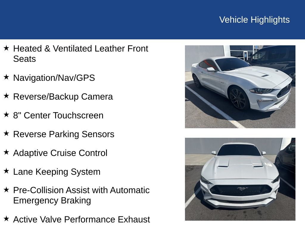 2020 Ford Mustang GT Premium Fastback