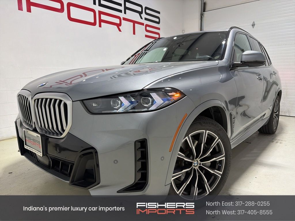 Skyscraper Gray Metallic 2024 BMW X5 SUV / Crossover All-Wheel Drive 8-Speed Automatic