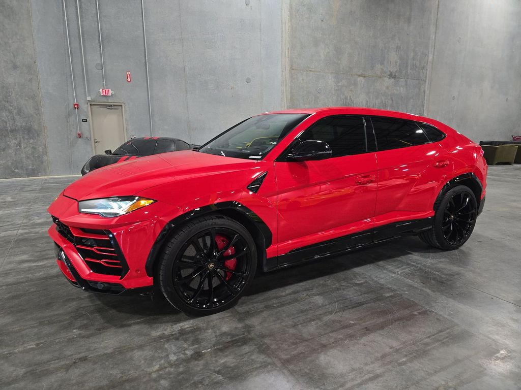 Red 2020 Lamborghini Urus AWD SUV / Crossover 8-Speed Automatic