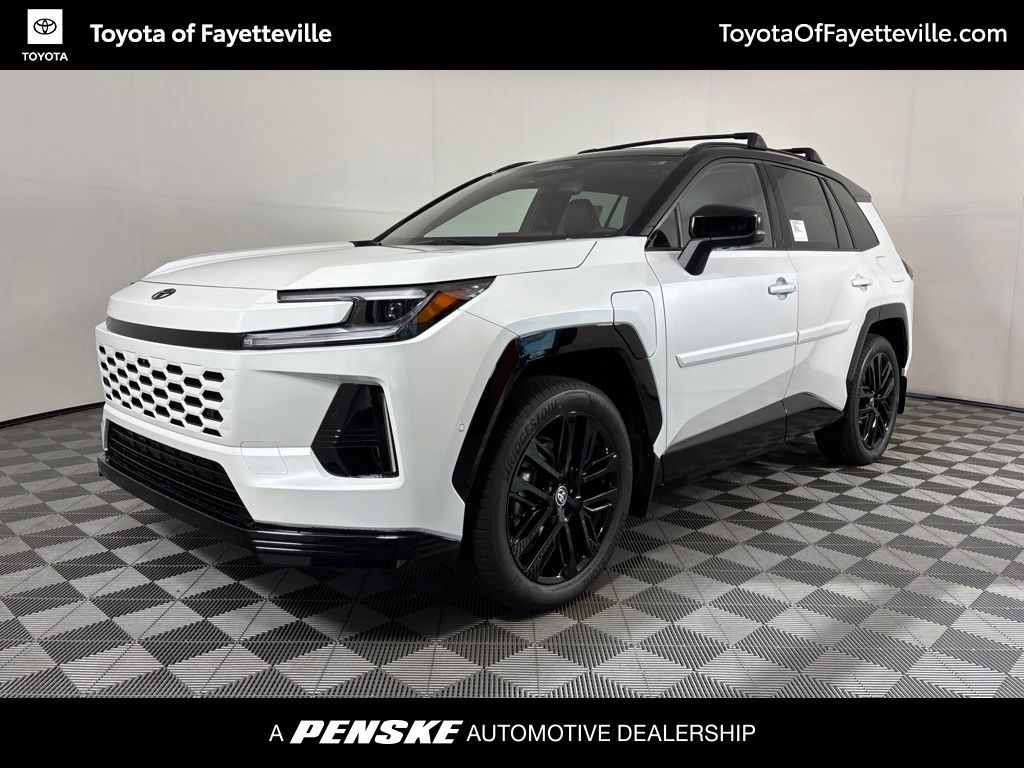 Wind Chill Pearl w/Black Roof 2026 Toyota RAV4 Plug-in Hybrid SUV / Crossover  Continuously Variable Transmission