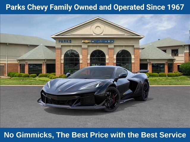 Black 2027 Chevrolet Corvette Coupe Rear-Wheel Drive 8-Speed Dual Clutch