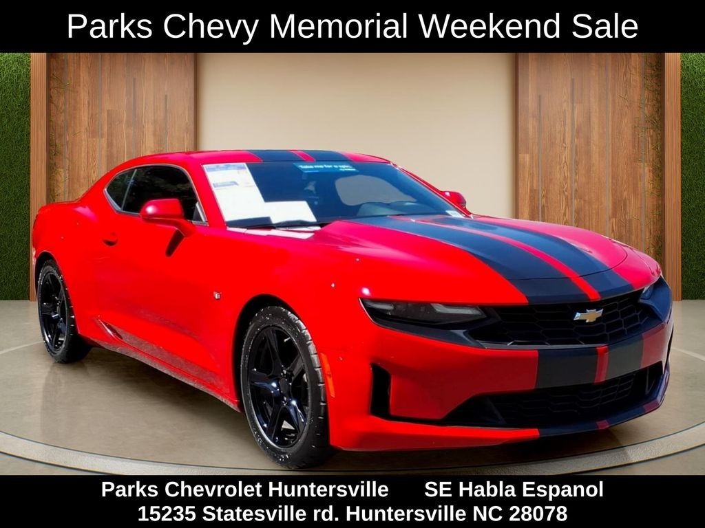 Red Hot 2023 Chevrolet Camaro 1LT Coupe RWD Coupe Rear-Wheel Drive 8-Speed Automatic