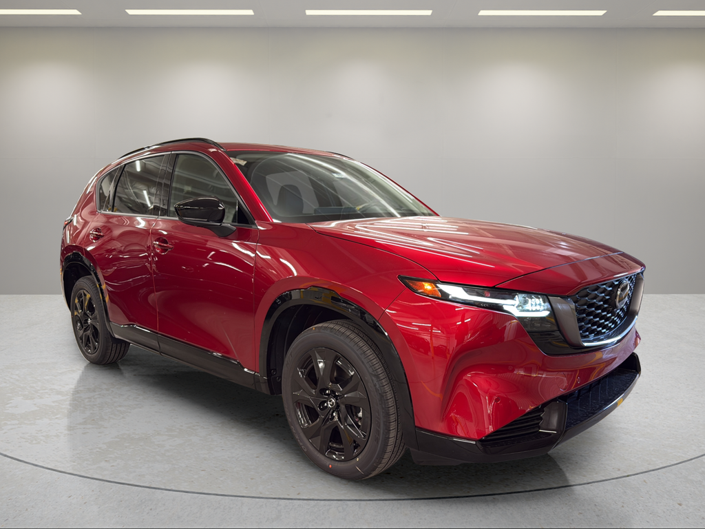 2026 Mazda CX-5 2.5 S Premium Plus Red at Rochrich Mazda