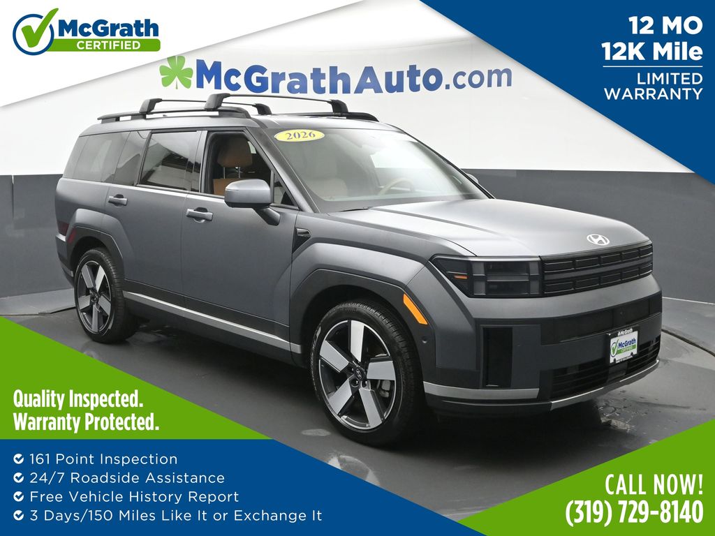 Ecotronic Gray Matte 2026 Hyundai Santa Fe SUV / Crossover All-Wheel Drive 8-Speed Automatic