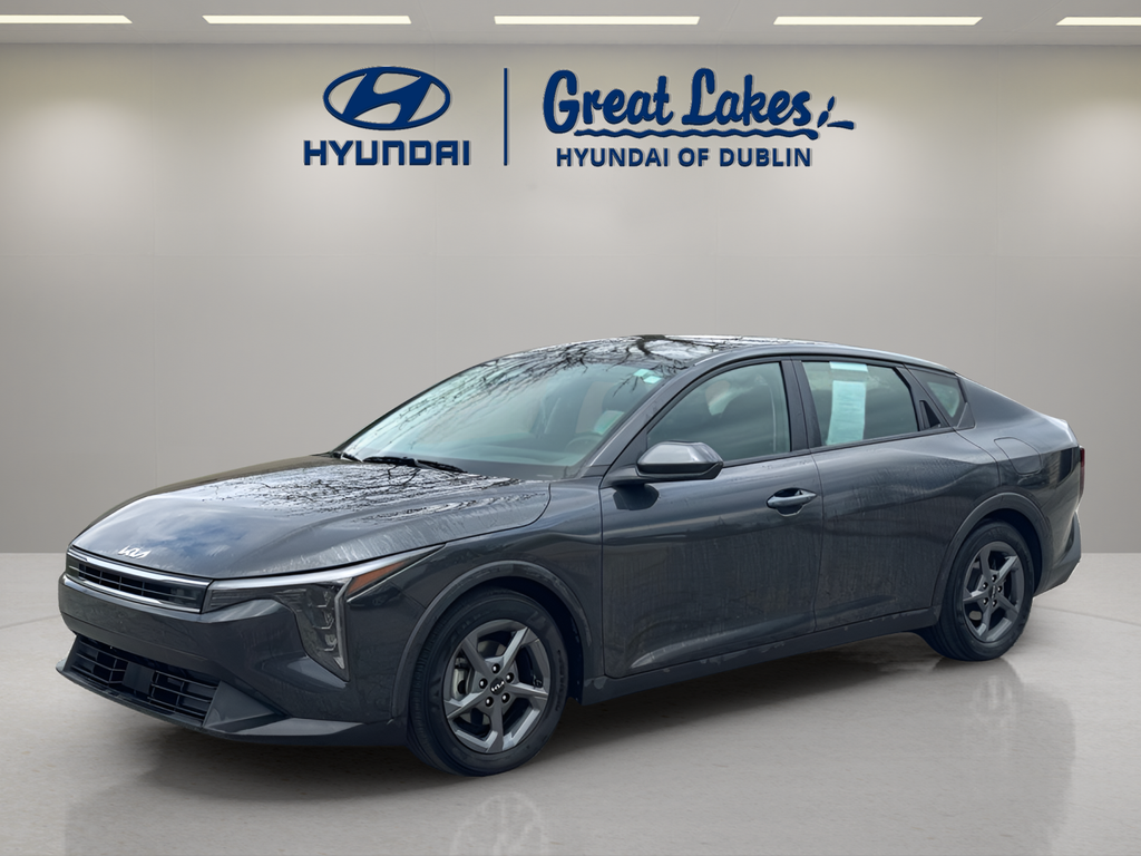 Interstellar Gray 2025 Kia K4 LXS FWD Sedan Front-Wheel Drive Continuously Variable Transmission