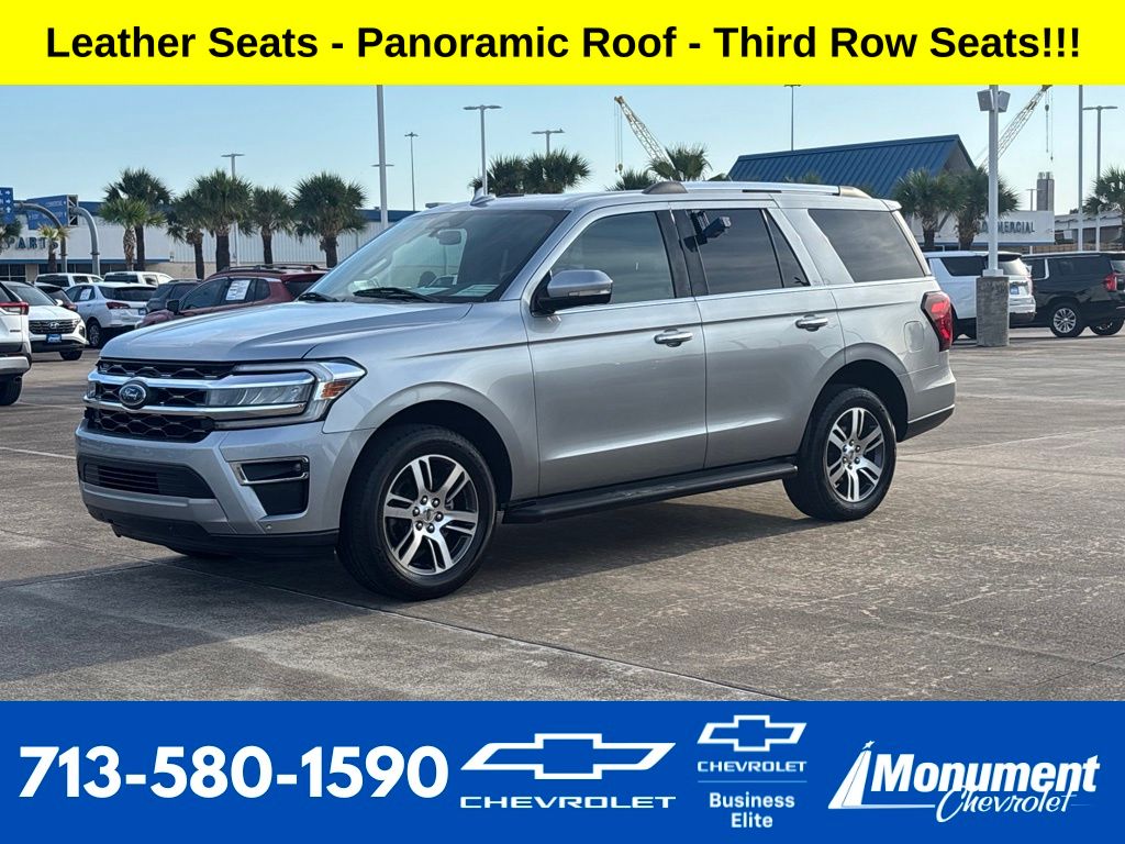 2024 Ford Expedition Limited Silver at Texan Dodge Chrysler Jeep Ram