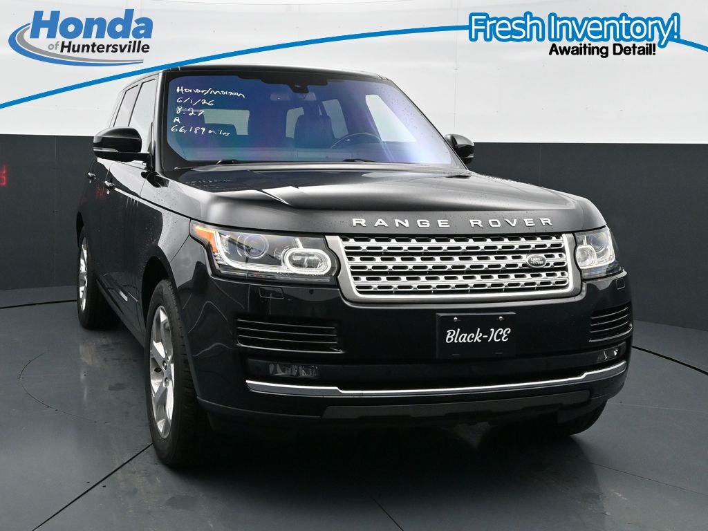 Barolo Black 2016 Land Rover Range Rover V8 Supercharged 4WD SUV / Crossover All-Wheel Drive 8-Speed Automatic