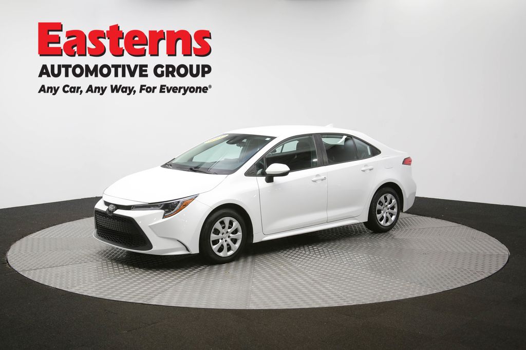 Used 2021 White Toyota LE image 52