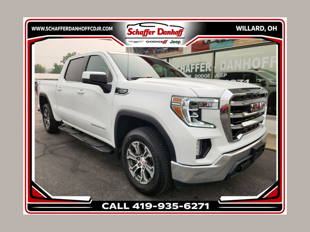 Summit White 2021 GMC Sierra 1500 Pickup Truck Four-Wheel Drive Automatic