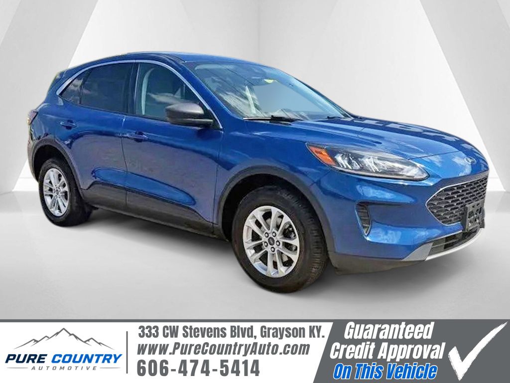 Blue Metallic 2022 Ford Escape SUV / Crossover All-Wheel Drive 8-Speed Automatic