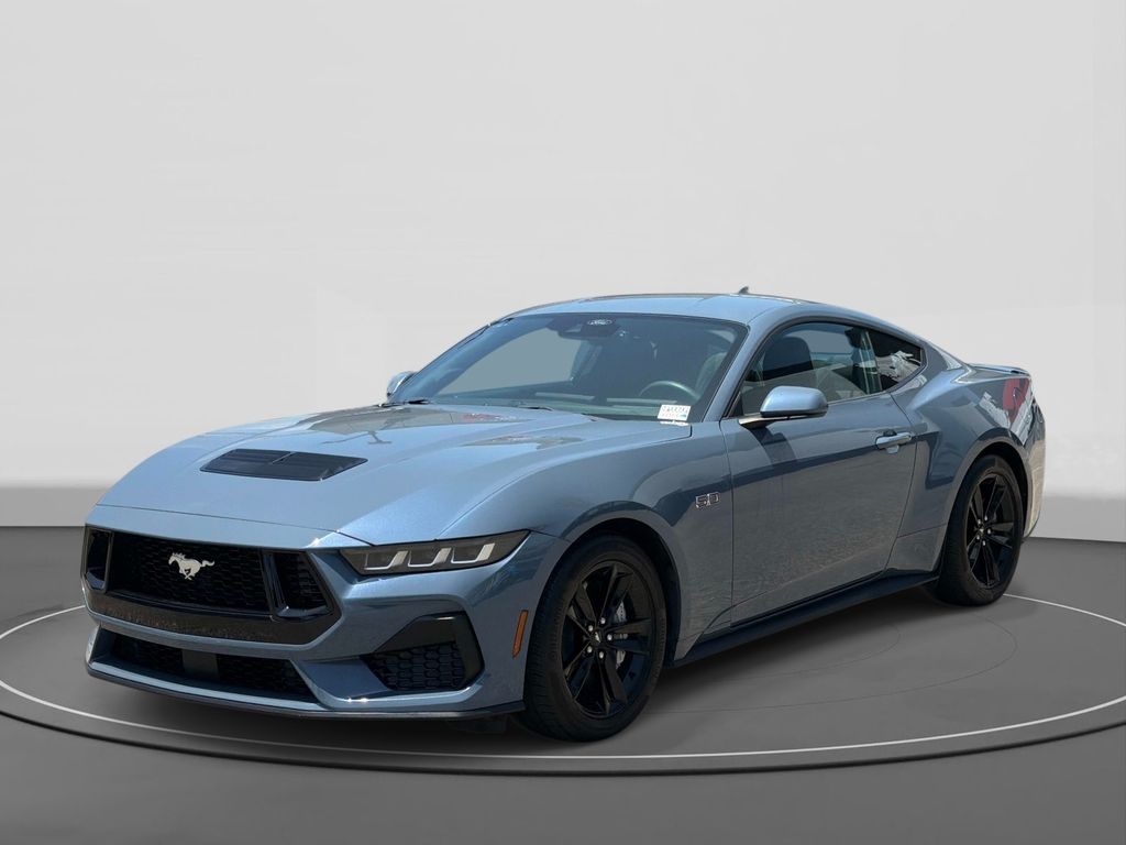 Vapor Blue Metallic 2025 Ford Mustang Coupe Rear-Wheel Drive Automatic