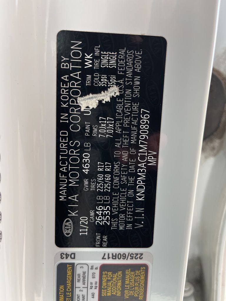 2021 Kia Sportage LX 10