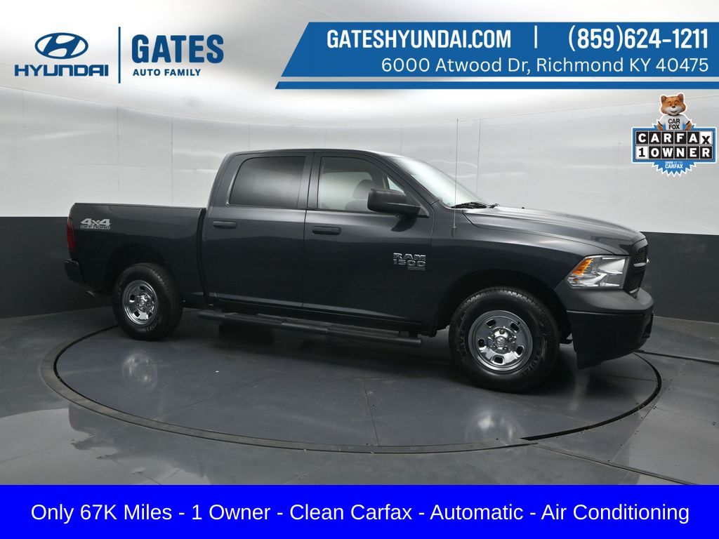 Gray (Maximum Steel Metallic Clearcoat) 2019 RAM 1500 Pickup Truck Four-Wheel Drive 8-Speed Automatic