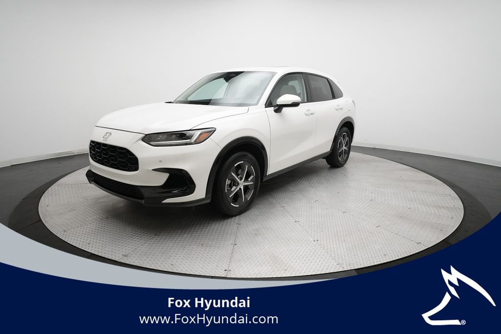 Platinum White Pearl 2025 Honda HR-V SUV / Crossover All-Wheel Drive Continuously Variable Transmission