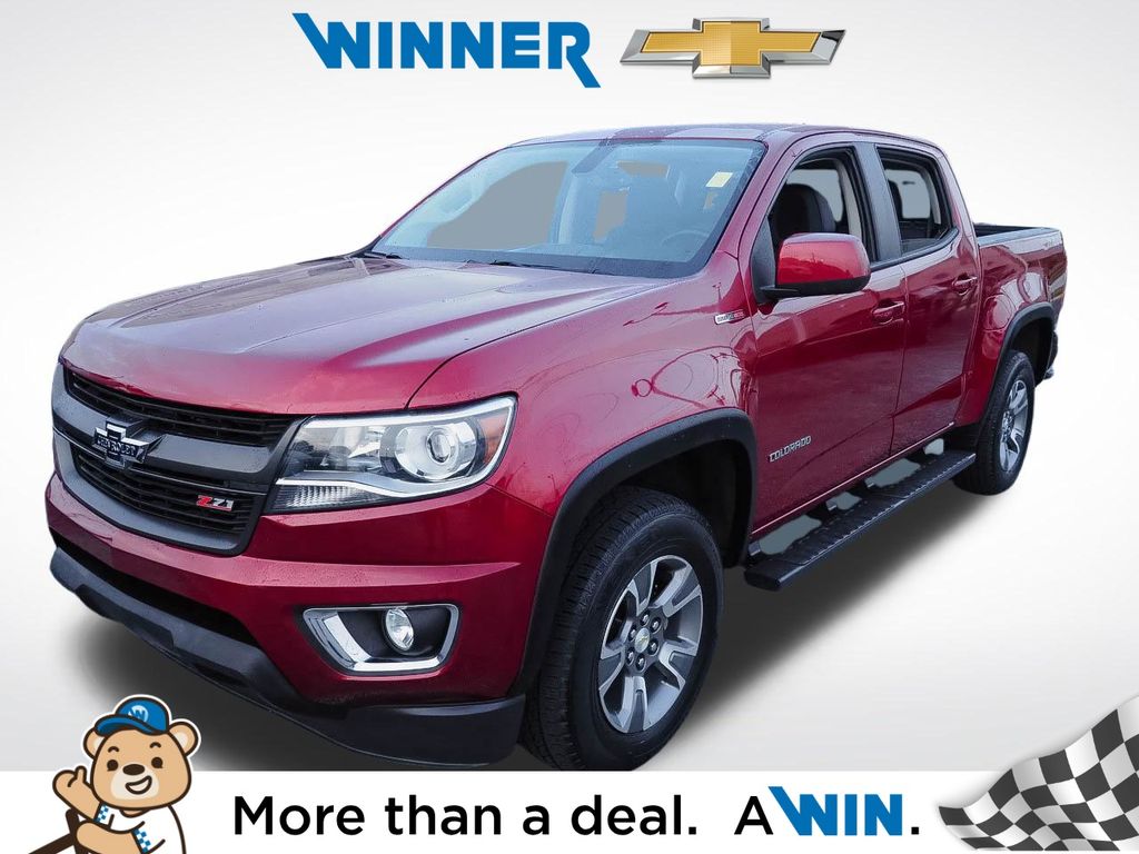 Cajun Red Tintcoat 2019 Chevrolet Colorado Pickup Truck Four-Wheel Drive 6-Speed Automatic