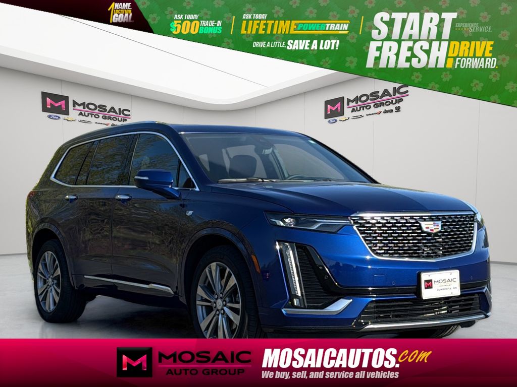 Opulent Blue Metallic 2024 Cadillac XT6 Premium Luxury AWD SUV / Crossover Four-Wheel Drive 9-Speed Automatic