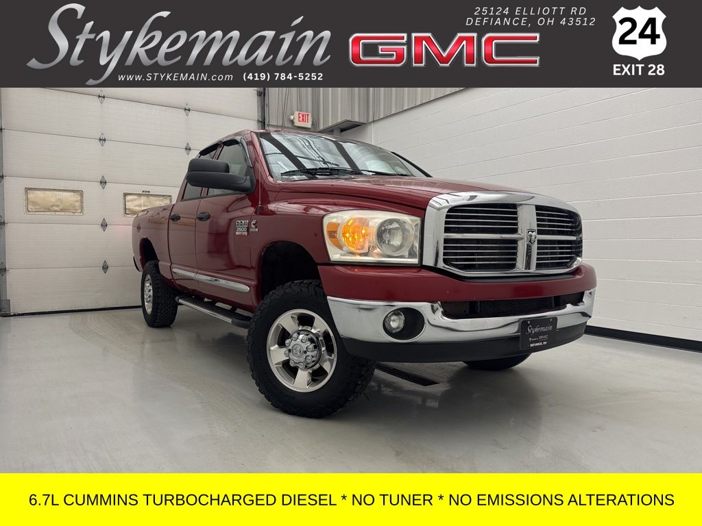 Inferno Red Crystal Pearlcoat 2009 Dodge RAM 2500 Pickup Truck Four-Wheel Drive 6-Speed Automatic