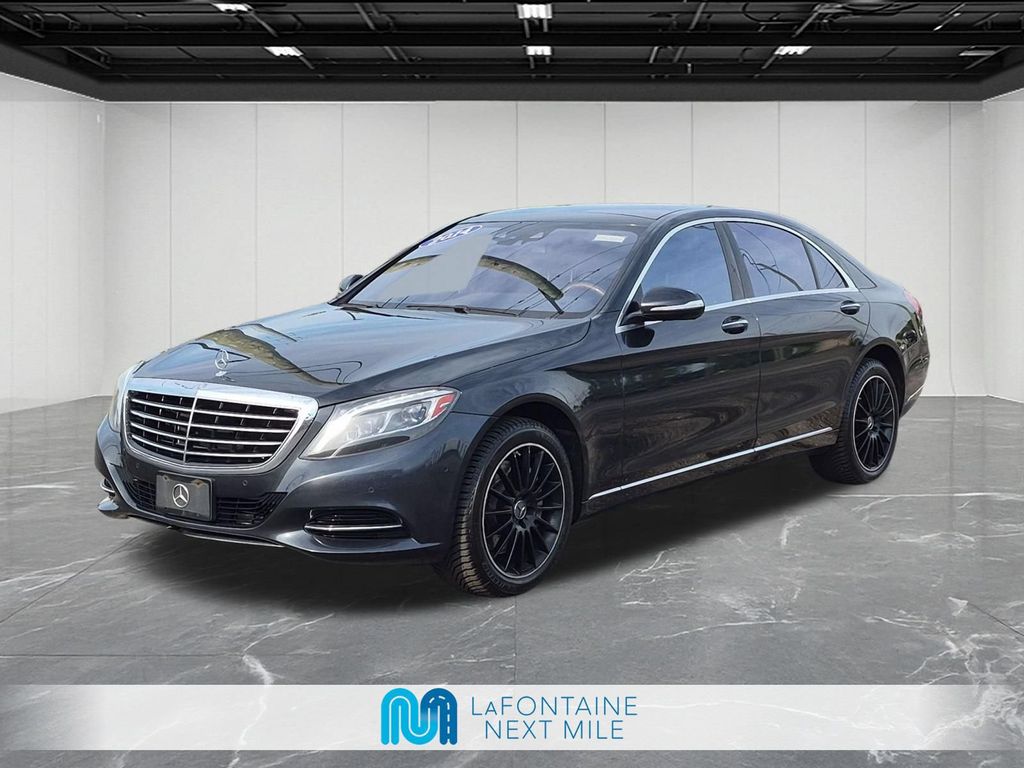 Black 2014 Mercedes-Benz S-Class Sedan All-Wheel Drive 7-Speed Automatic