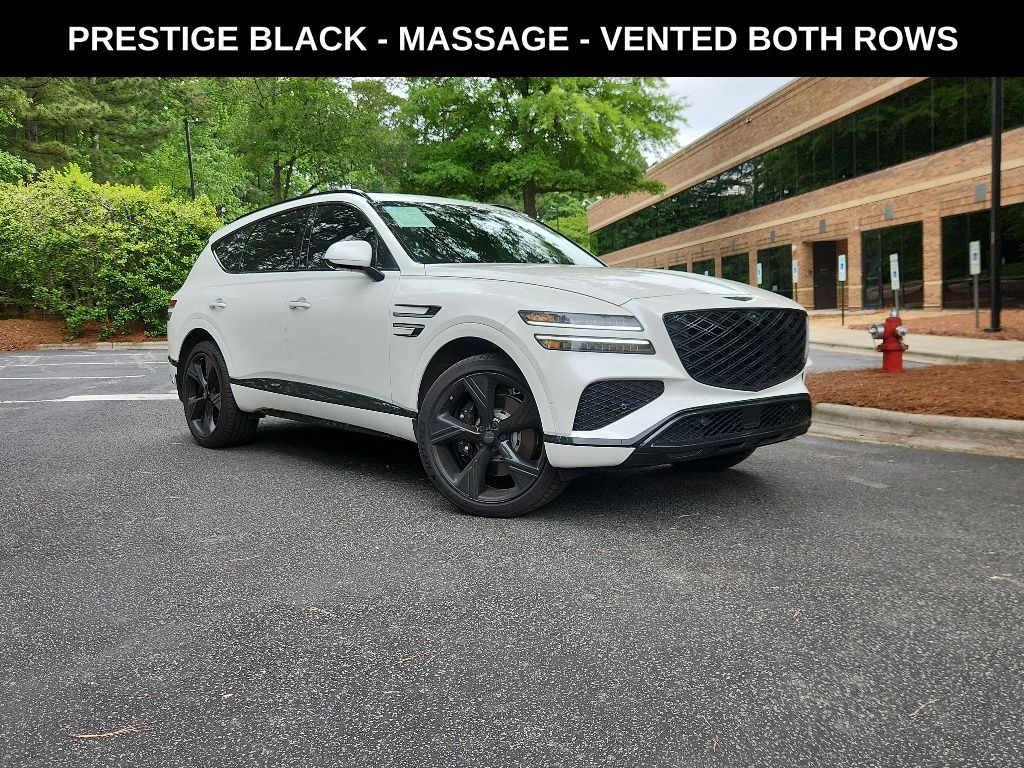 Uyuni White 2026 Genesis GV80 3.5T Prestige Black AWD SUV / Crossover All-Wheel Drive 8-Speed Automatic