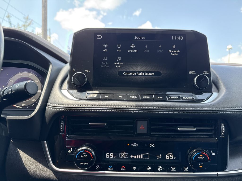 2021 Nissan Rogue Platinum White at DeMontrond Mazda
